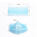 Personal protective nonwoven water proff face mask